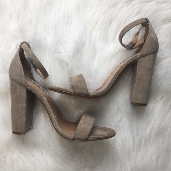 Steve Madden Shoes - Steve Madden Carrson Ankle-Strap Suede Sandals